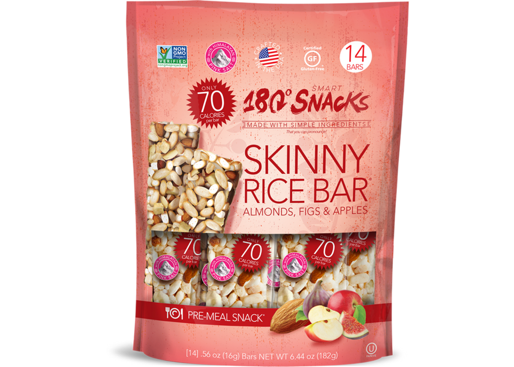 180 Snacks 180 Skinny Rice Bar Almonds & Cinnamon